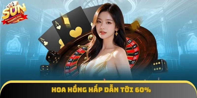 Hoa hồng hấp dẫn tới 60% Hoa hồng hấp dẫn tới 60%